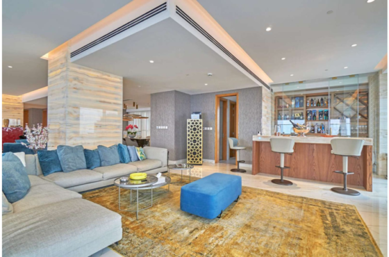 JBR Full-Floor Penthouse | 5BR + Office | 360° Sea & Skyline Views