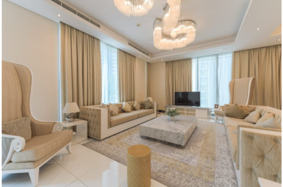 Downtown Dubai 3BR Penthouse | Full Burj Khalifa View | High Floor